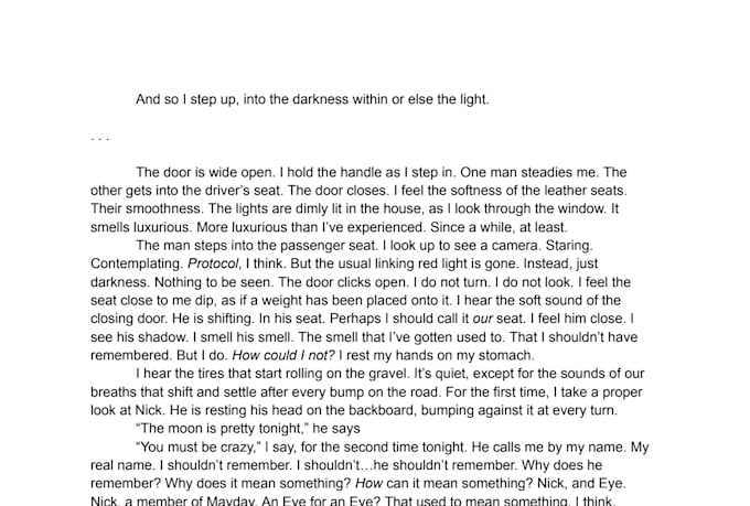 betaread, proofread and edit your stories